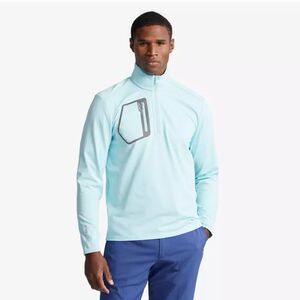 RLX Ralph Lauren Men’s Classic Fit Quarter Zip Jersey Pull Over